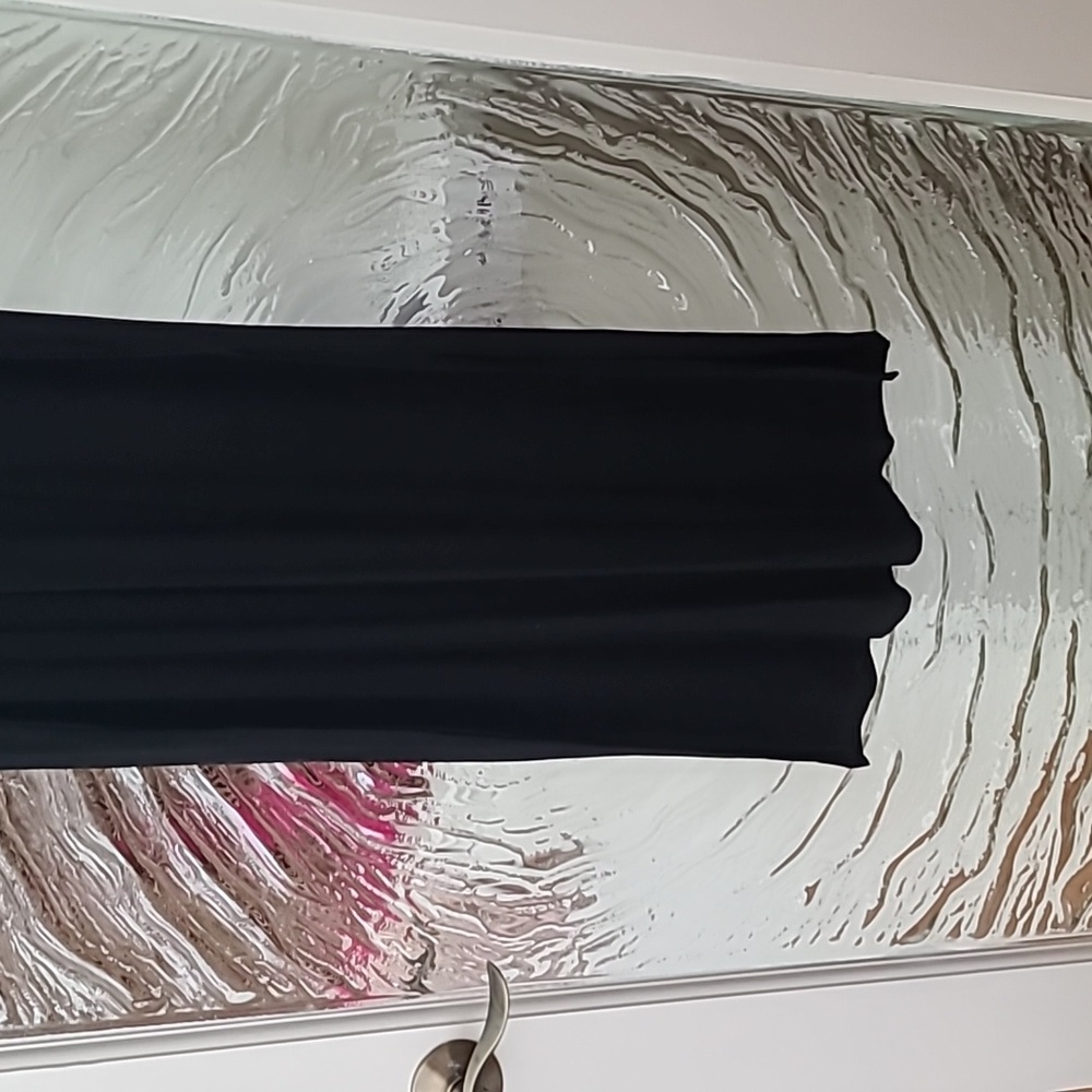 Anthropologie Bodycon Black Halter Maxi Dress Size XL - Picture 5 of 6